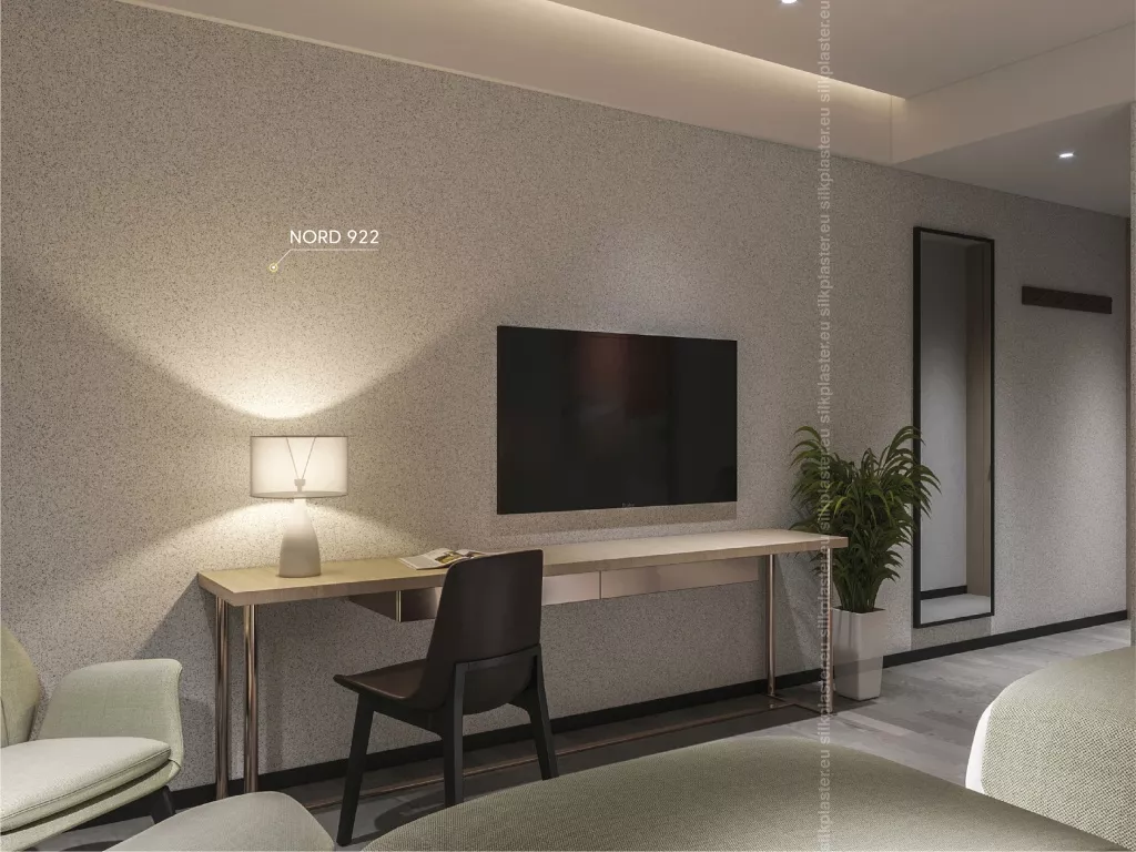 Luxury hotel interior with LiquyLux